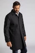 Manteau en laine mélangée déperlante, col de chemise, jusqu'au 8 XL