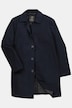 Wollmix Mantel, wasserabweisend, Hemdkragen, bis 8 XL