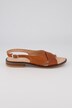 Elastic Strap Feminine Style Leather Sandals
