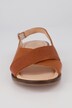 Elastic Strap Feminine Style Leather Sandals