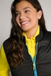 Gilet Hybrid con Power Stretch e trapuntatura leggera