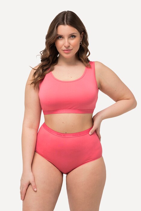 Maxislips, set van 3, hoge taille