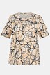 T-Shirt, Grafikmuster, Rundhals, Halbarm, Biobaumwolle