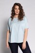Bluse, Oversized, Rundhals, Halbarm, Biobaumwolle