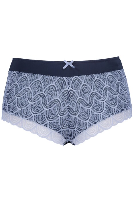 Hipster kalhotky, vpředu krajka, mikrovlákno, streč