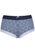 Hipster kalhotky, vpředu krajka, mikrovlákno, streč