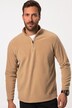 Jersey Troyer, vellón, cuello alzado, cremallera, ultraligero