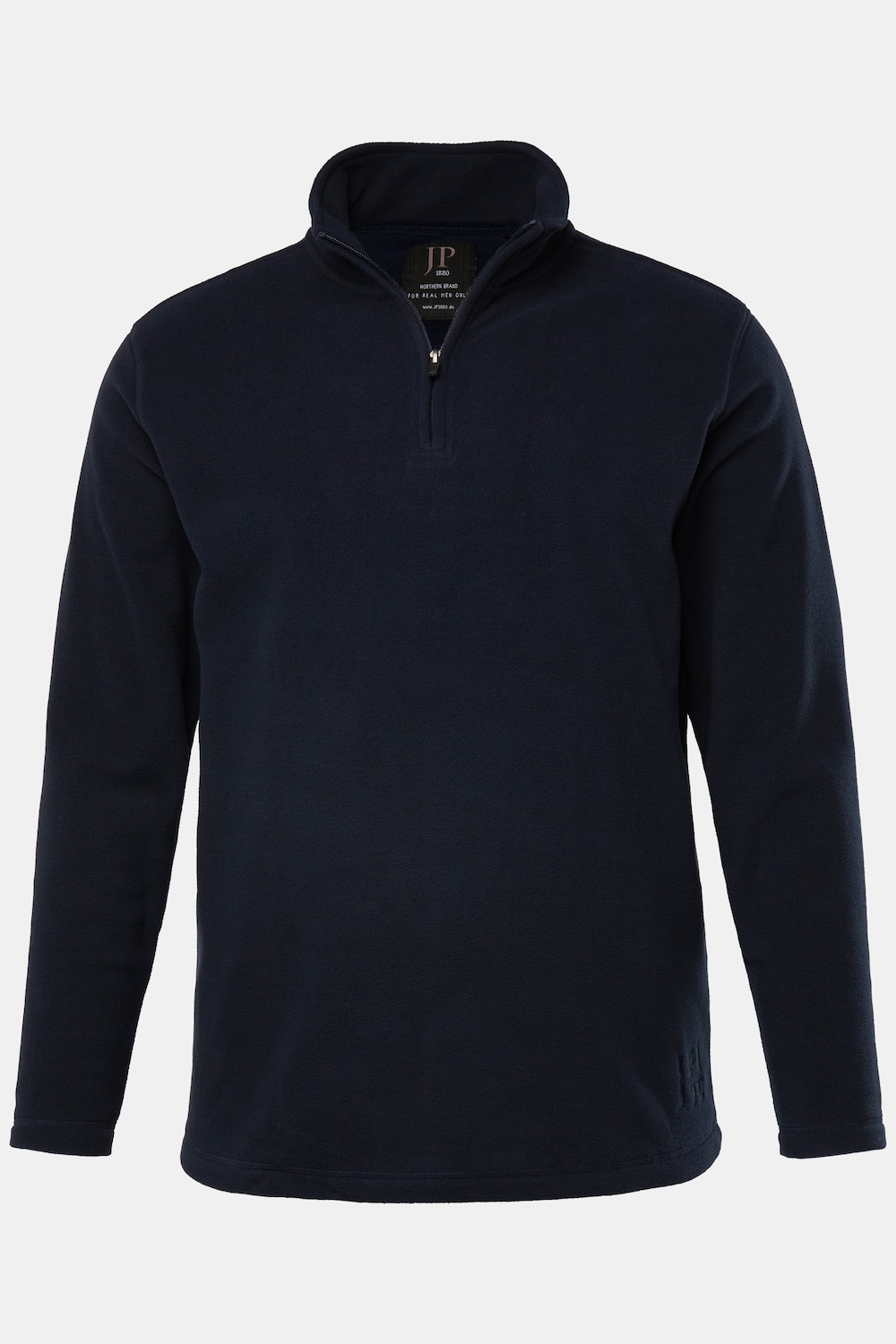 Troyer, fleece, opstaande kraag, rits, ultralicht
