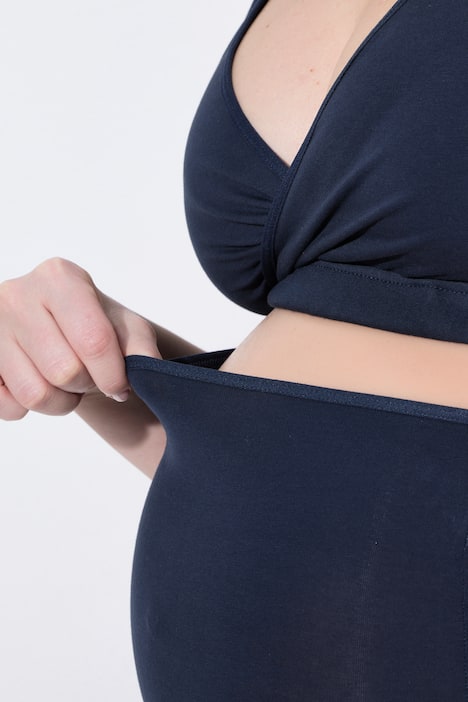 Bellieva trusser med højt talje, maveindlæg, økologisk bomuld, GOTS