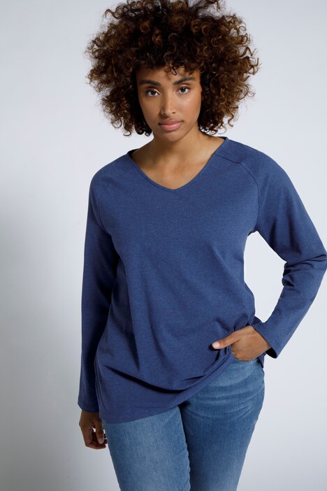 Eco Cotton Mixed Fabric V-Neck Sweatshirt | all Sweatshirts | Sweatshirts