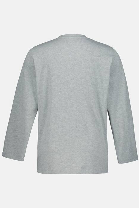 Schlaf-Shirt, Langarm, Zahlen Print