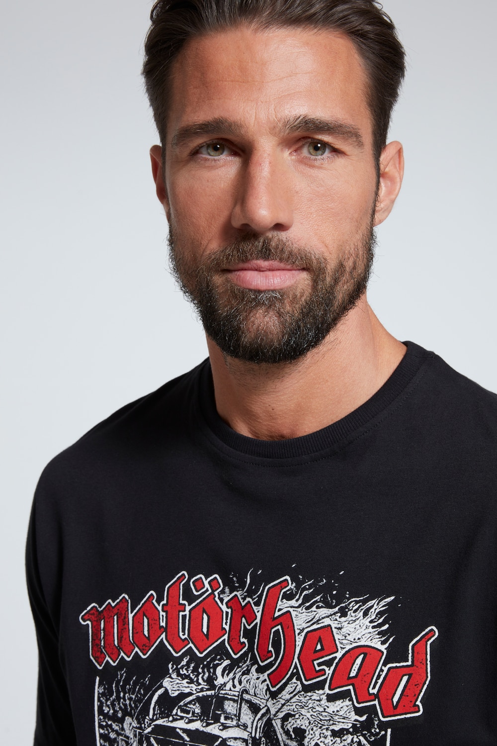 Stora storlekar T-shirt Motörhead, Her, svart, storlek: XXL, Bomull, JP1880