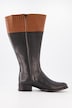 Skórzane kozaki z cholewką XL