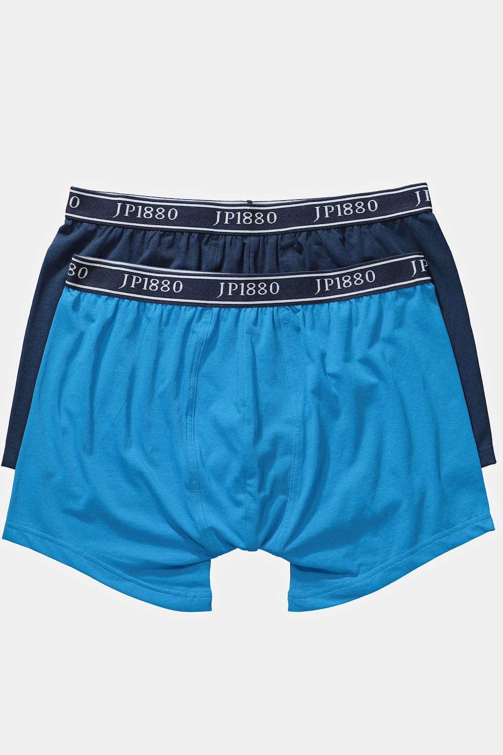 grandes tailles lot de 2 boxers en jersey. technologie flexnamic®, hommes, turquoise, taille: 7, coton, jp1880