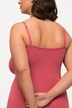 hemd, bustier aan de binnenkant, mouwloos, stretchcomfort
