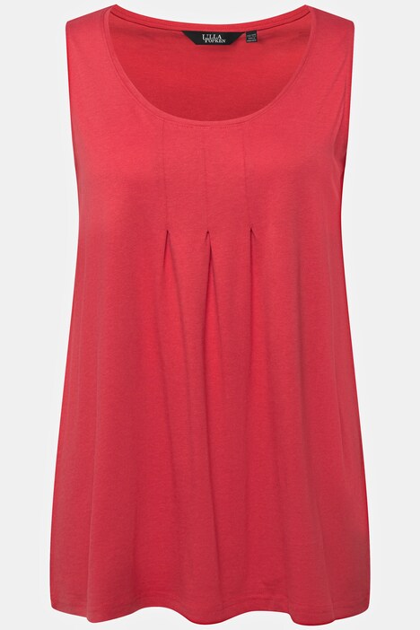 Essential Pleat Front Knit Tank