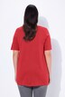 T-Shirt, Zierfalten, A-Linie, Rundhals, Halbarm, Modal