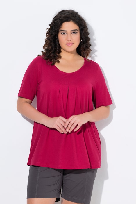 Essential Front Pleat Tee