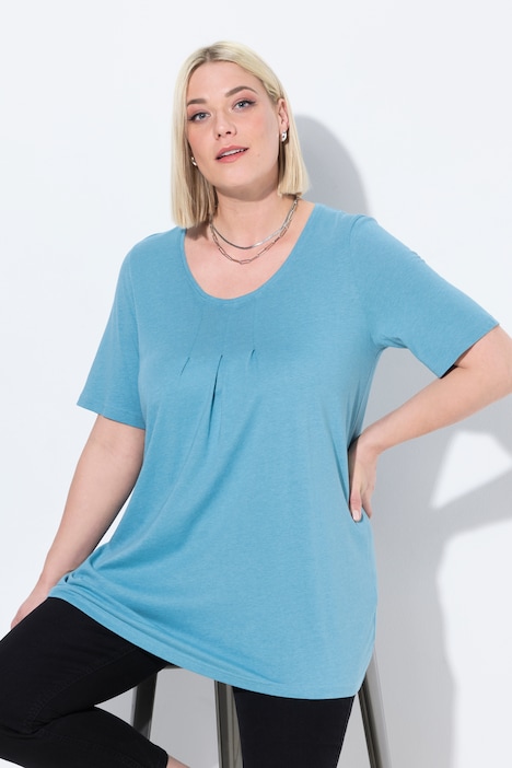 Essential Front Pleat Tee