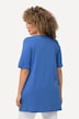 T-Shirt, Zierfalten, A-Linie, Rundhals, Halbarm, Modal