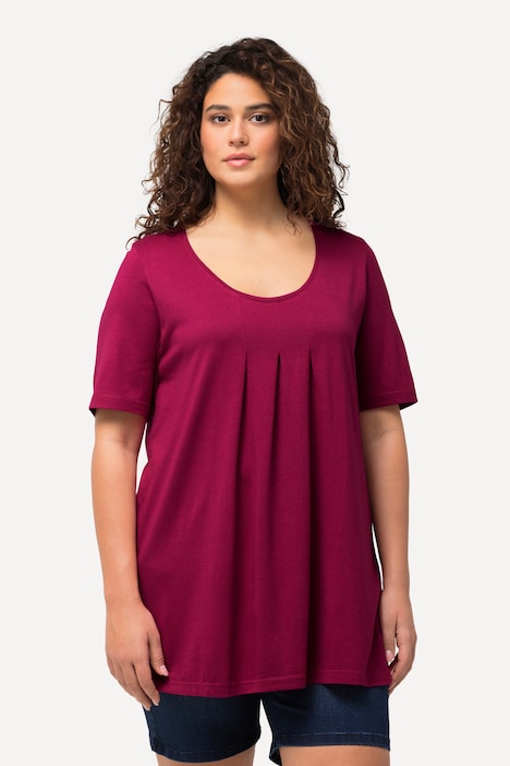 Essential Front Pleat Tee