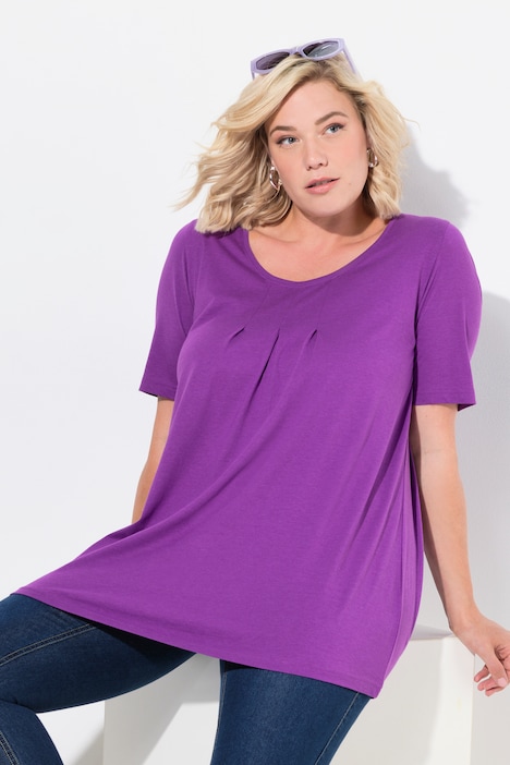 Essential Front Pleat Tee