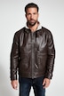 Veste en cuir nappa d'agneau haut de gamme avec doublure en polaire teddy