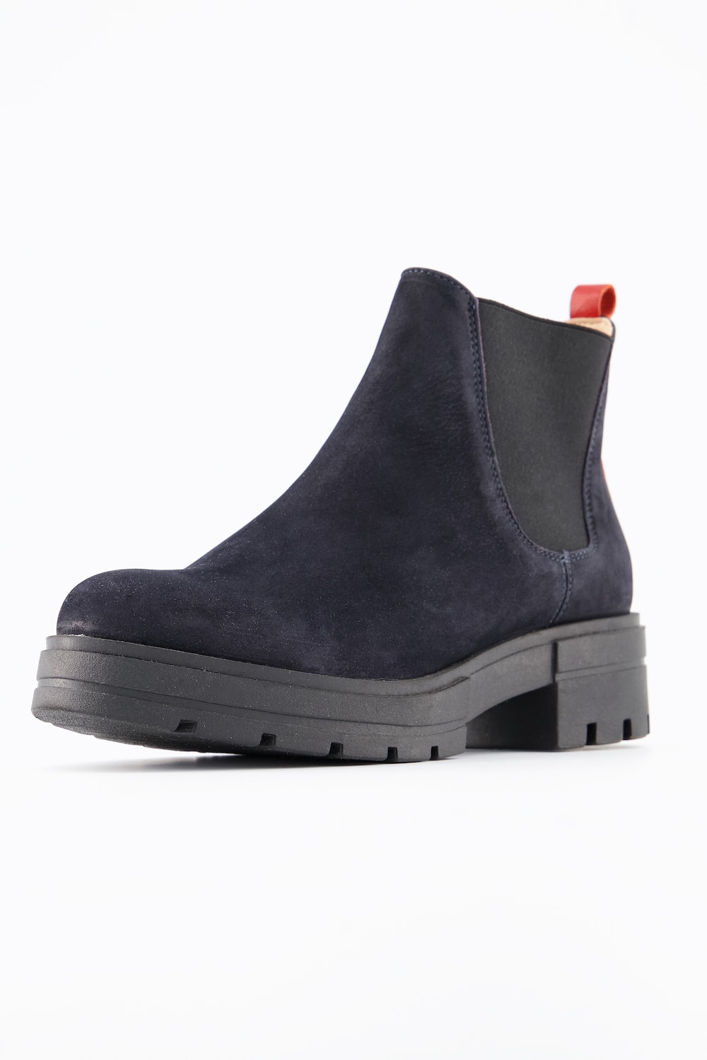 Grote Maten chelsea boots, Dames, blauw, Maat: 41, Leer, Ulla Popken Grote Maten chelsea boots, Dames, blauw, Maat: 41, Leer, Ulla Popken