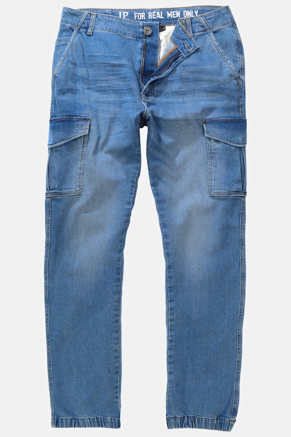 Grote Maten cargo jeans FLEXNAMIC®, Heren, paars, Maat: 66, Katoen, JP1880