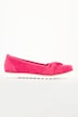 Ballerina's, decoratieve knopen, suède, wijdte H