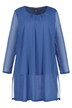 Dlouhá tunika, dvouvrstvá, ozdobné sklady, kulatý výstřih, dlouhé rukávy
