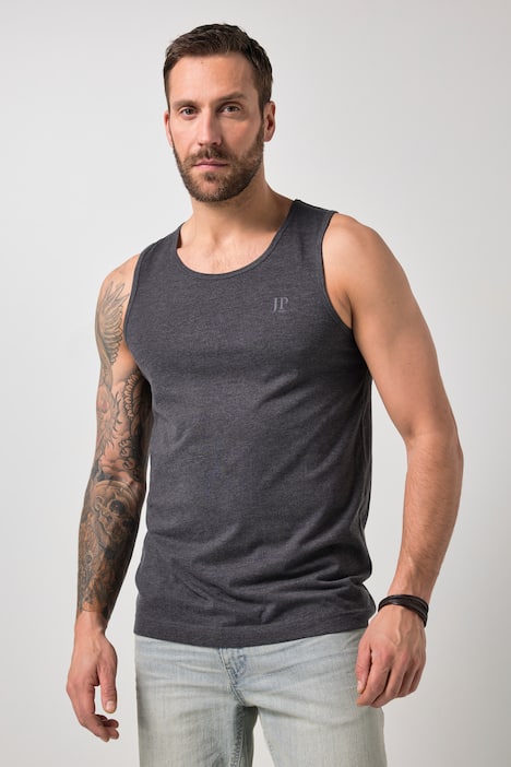 Tanktops, 2er-Pack, Basic, ärmellos, bis 8 XL