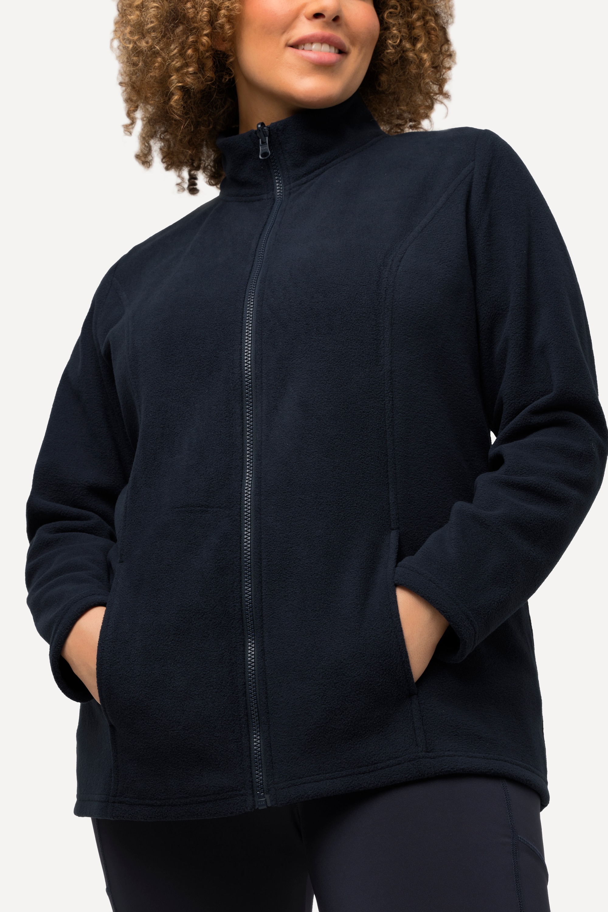 Ulla Popken Damen große Größen Fleecejacke Baukastensystem Innenjacke