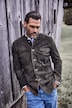Janker (veste traditionnelle bavaroise), en cuir suédé de chèvre - jusqu'au 72