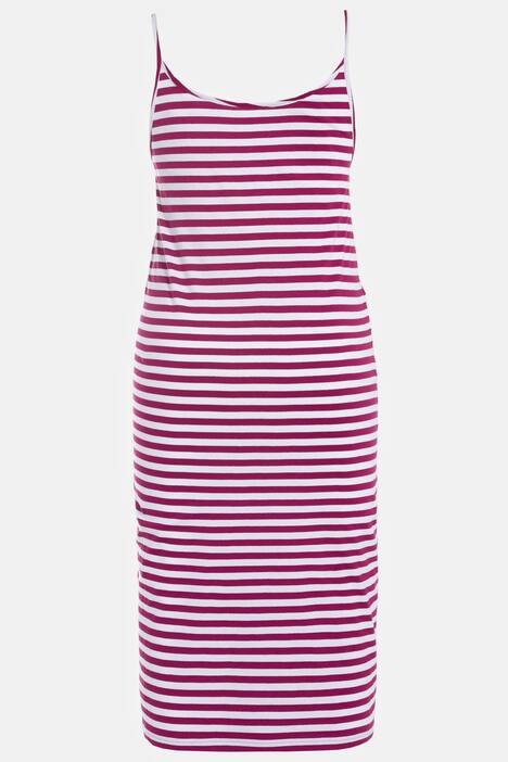 Bellieva-Kleid, Jersey, oversized, doppellagig, Halbarm, Biobaumwolle, GOTS