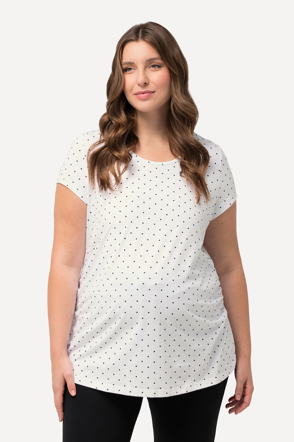 Große Größen Bellieva-T-Shirts, Damen, blau, Größe: 42/44, Baumwolle, Ulla Popken