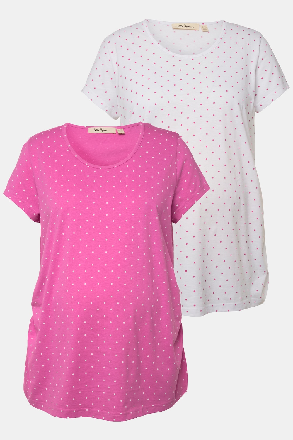 Grote Maten Bellieva T-shirts, Dames, roze, Maat: 42/44, Katoen, Ulla Popken