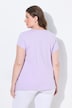 Bellieva-T-Shirts, 2er-Pack, Kurzarm, seitl. Raffung, Biobaumwolle, GOTS