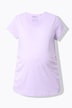 Bellieva-T-Shirts, 2er-Pack, Kurzarm, seitl. Raffung, Biobaumwolle, GOTS