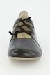 Elastic Lacing Leather Shoes
