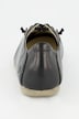 Elastic Lacing Leather Shoes