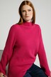 Fancy Stitch Accent Turtleneck Sweater