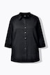 Blouse, bubble-kwaliteit, overhemdkraag, 3/4-mouwen