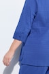 Camicetta con crespatura a bolle, colletto da camicia e maniche a 3/4