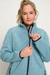 Sweater Knit Fleece Jacket