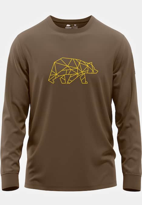 Langar II Langarm-Shirt mit Logo & BÄR