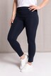 Wide Waistband Stretch Crop Leggings