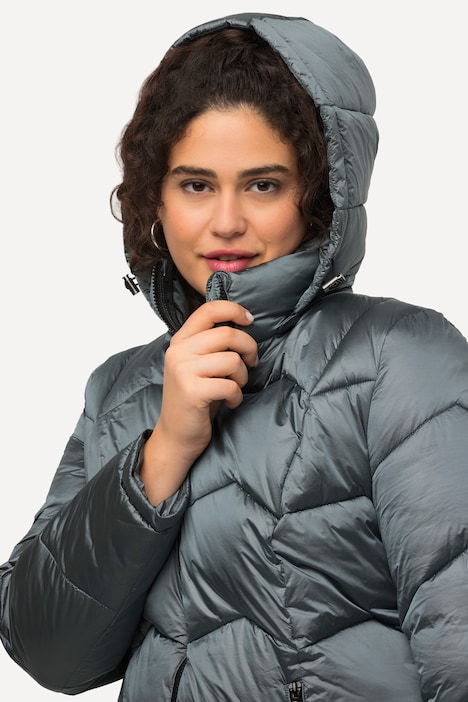 Hooded Quilted Water Repellent Fully Lined Jacket | Functional Jackets ...