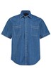 Pánská džínová košile, krátké rukávy, Kent límec
