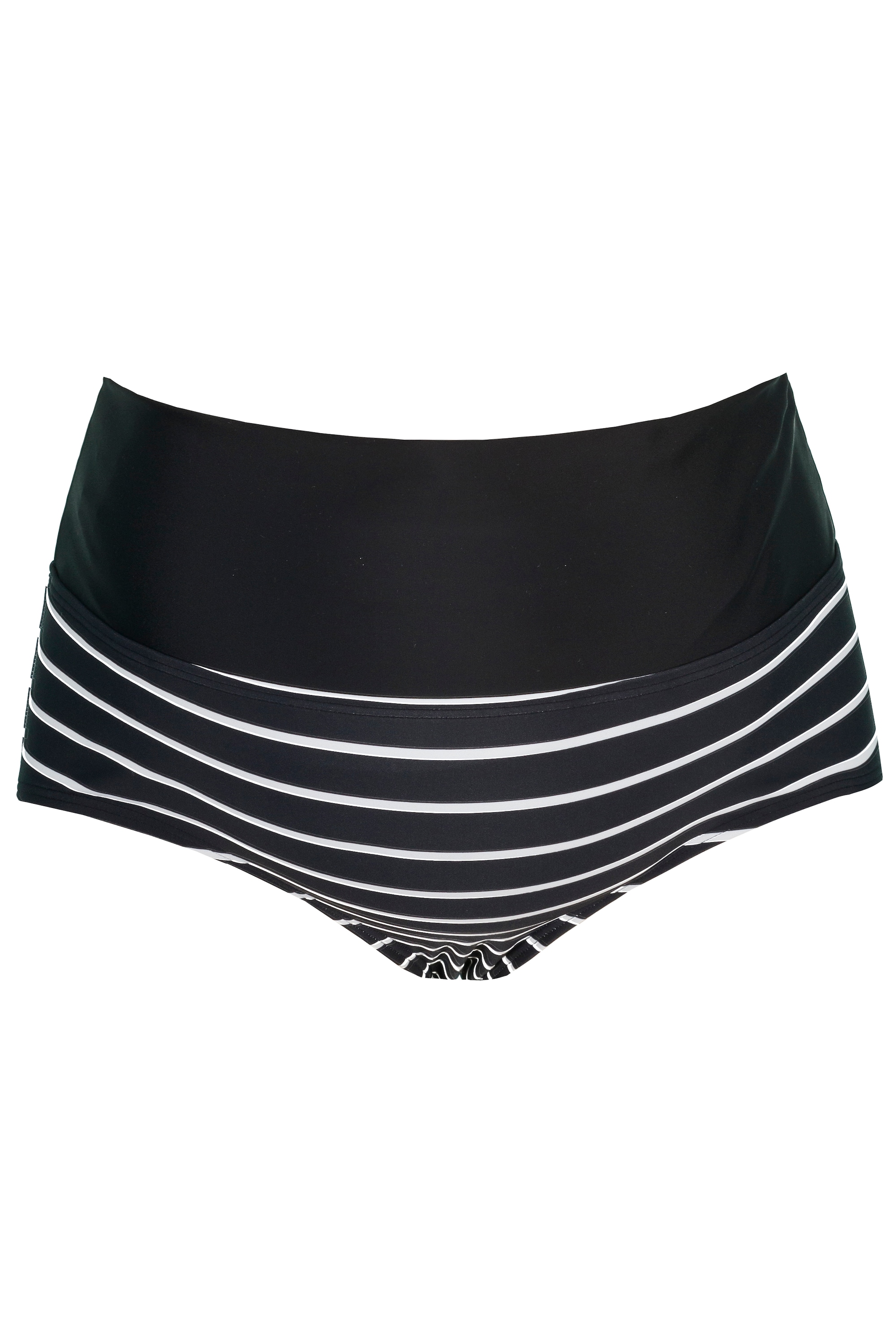 Ulla Popken Damen große Größen Bellieva Tankini Ringel Raffung